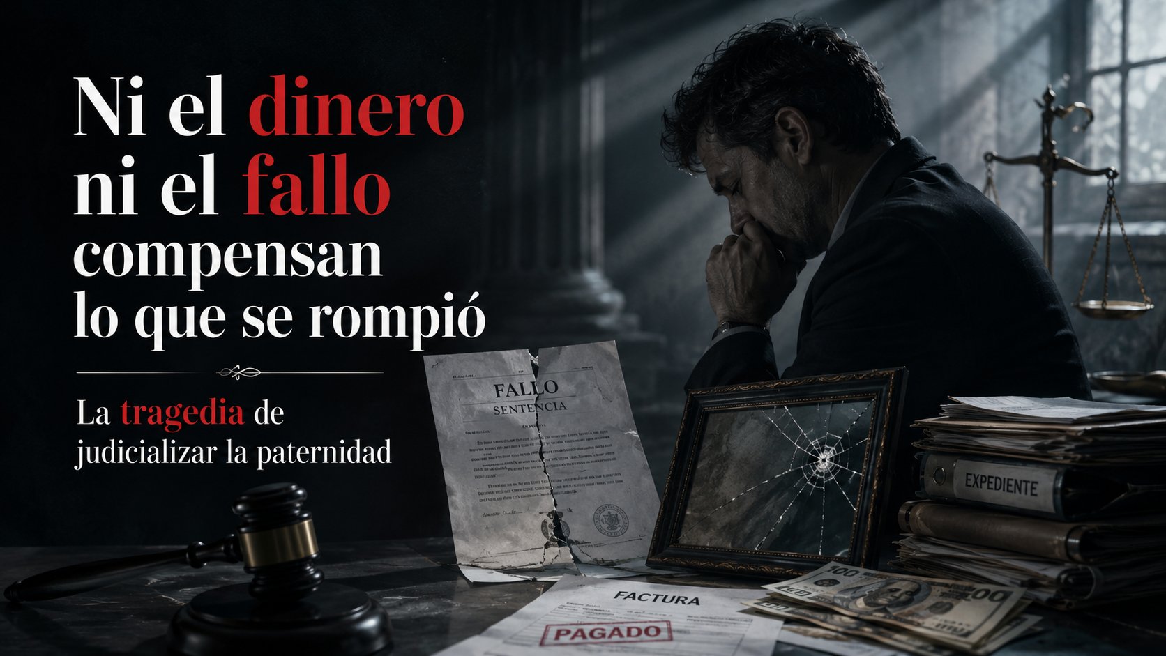 La tragedia de judicializar la paternidad